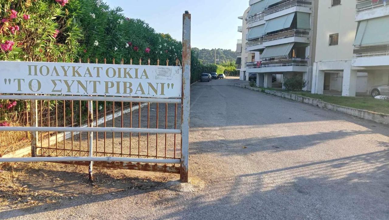 Apartment With Sea View Oropos Exterior photo